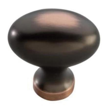 Hd Belwith 1.25 in. Knob- Oil Rubbed Bronze Highlighted BWP3054 OBH